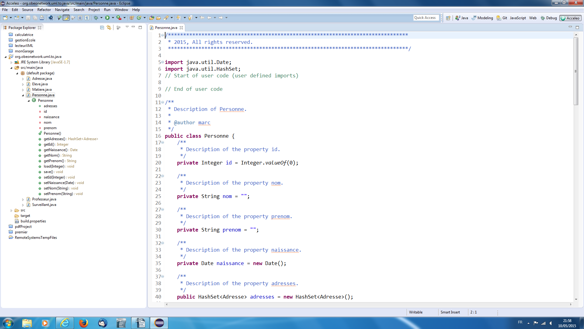 Concevoir en UML sous Eclipse avec le plugin UML DESIGNER ...